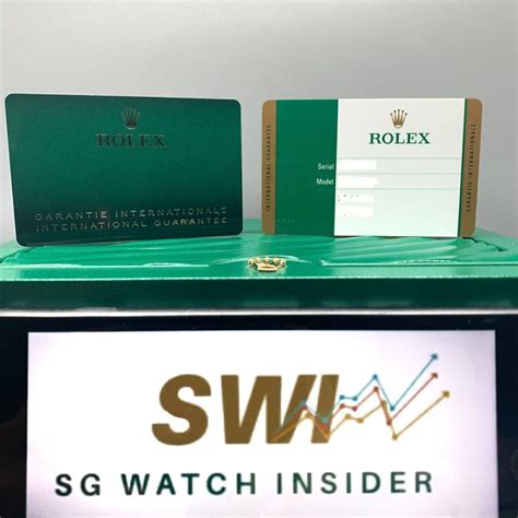 rolex new warranty card|rolex warranty registration.